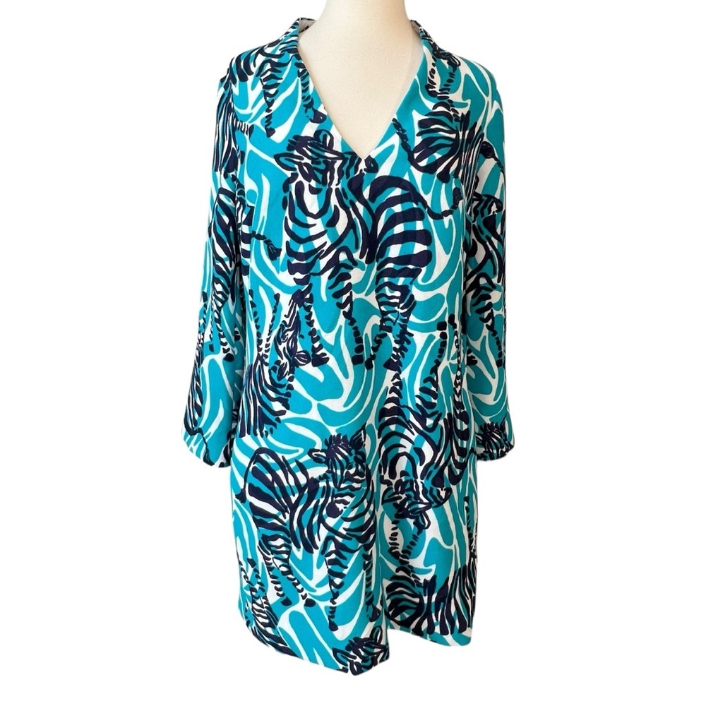 Lilly Pulitzer Devina Shift Dress in I’m Game